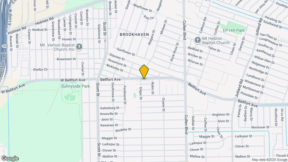 4410 Bellfort Ave Map and Location Details