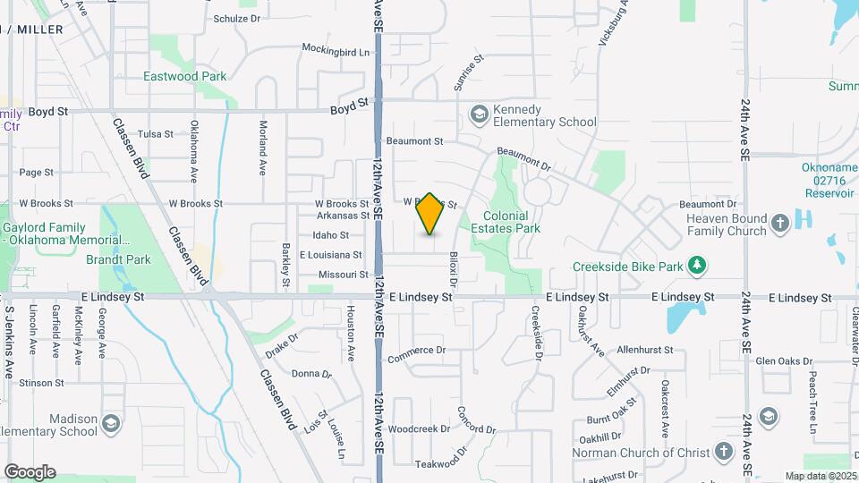 1024 Mobile Cir Map and Location Details