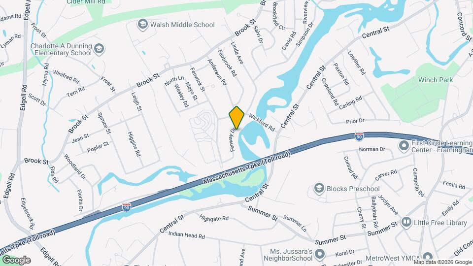 27 Fenway Dr Map and Location Details