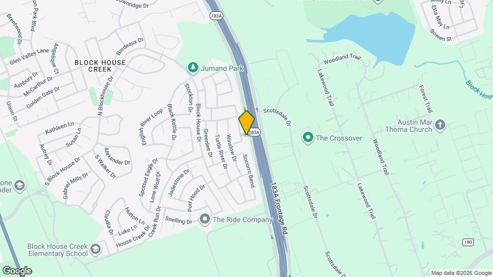 1600 McDowell Bend Map and Location Details