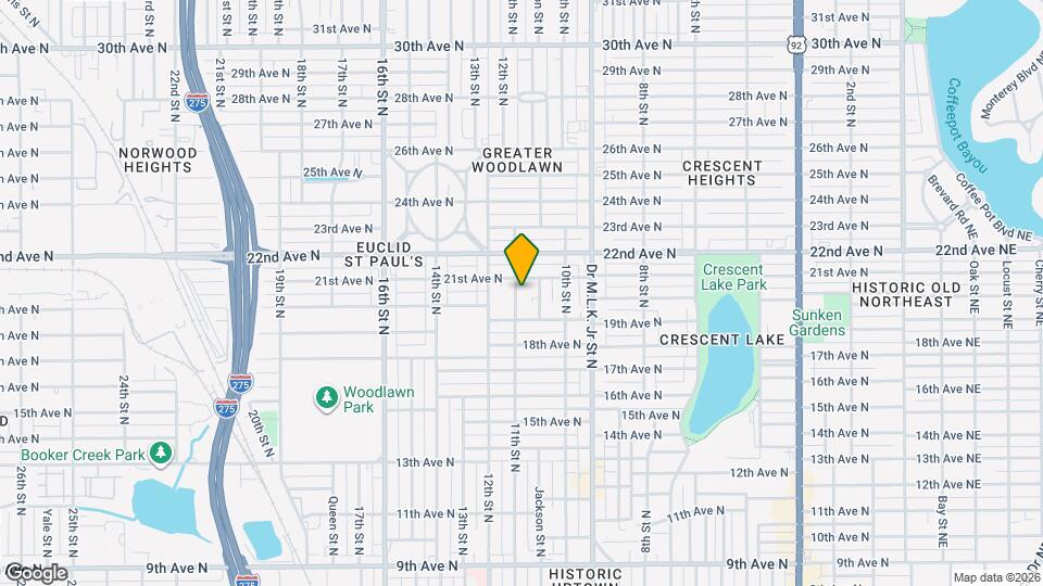2025 11th St N Map and Location Details