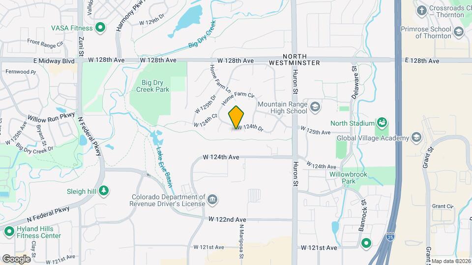 12486 N Lipan Ct Map and Location Details