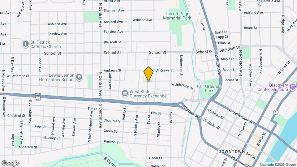 231 Forest Ave Map and Location Details