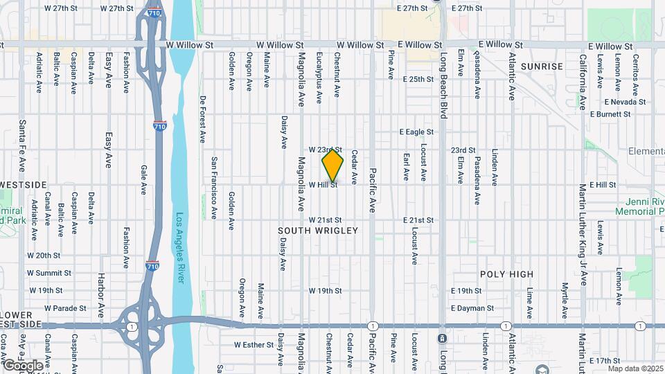 2191 Chestnut Ave Map and Location Details
