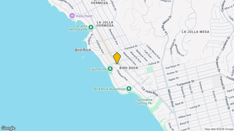 5460 La Jolla Blvd, Unit G201 Map and Location Details