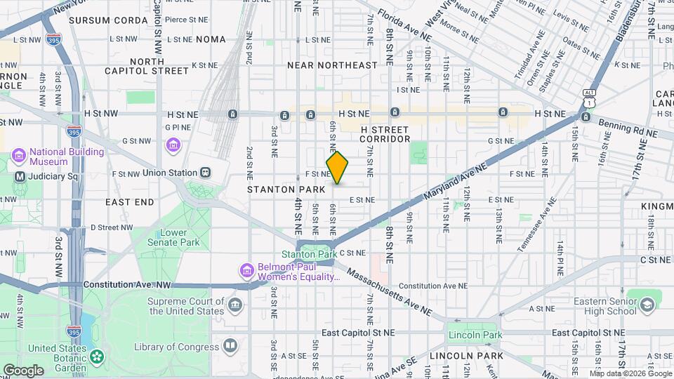 509 6th St NE Map and Location Details