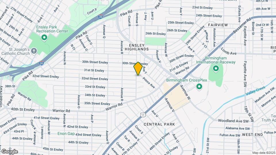 3113 Avenue S Map and Location Details
