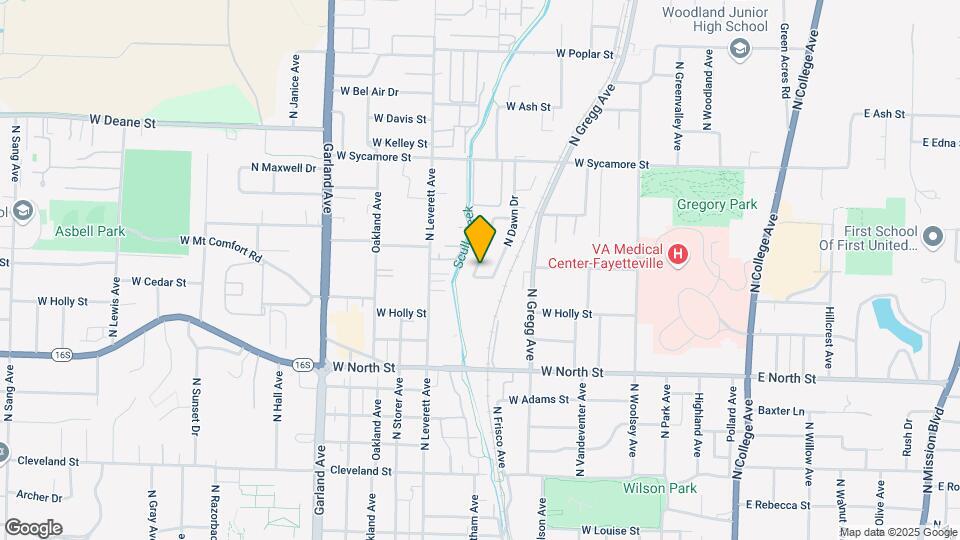 1386 N Bernice Dr Map and Location Details