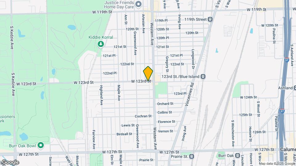 2421 123rd St Map and Location Details