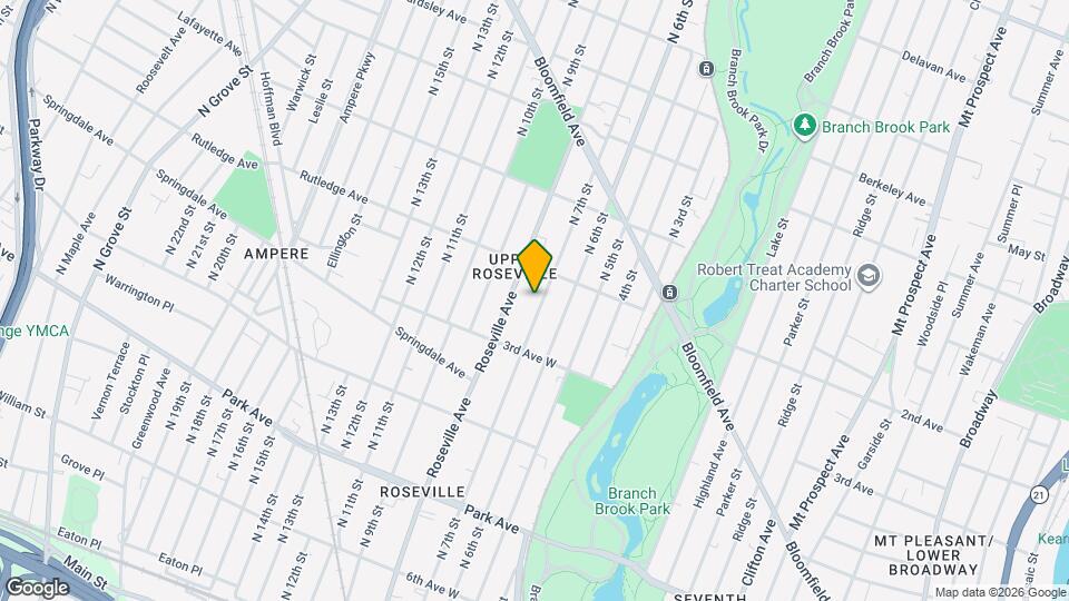 454 N 7th St, Unit 454 North 7th Street Map and Location Details