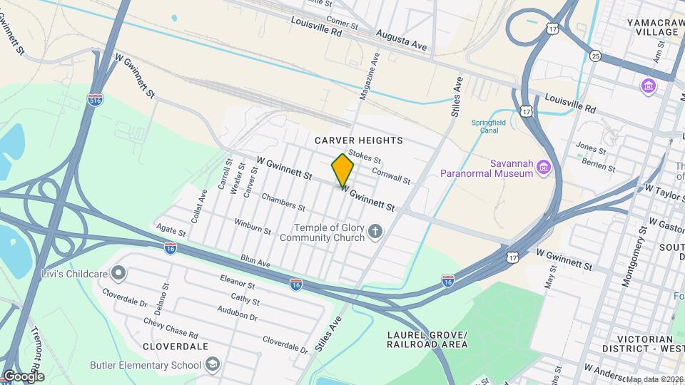 803 Bowden St Mapa y Detalles de la Ubicación