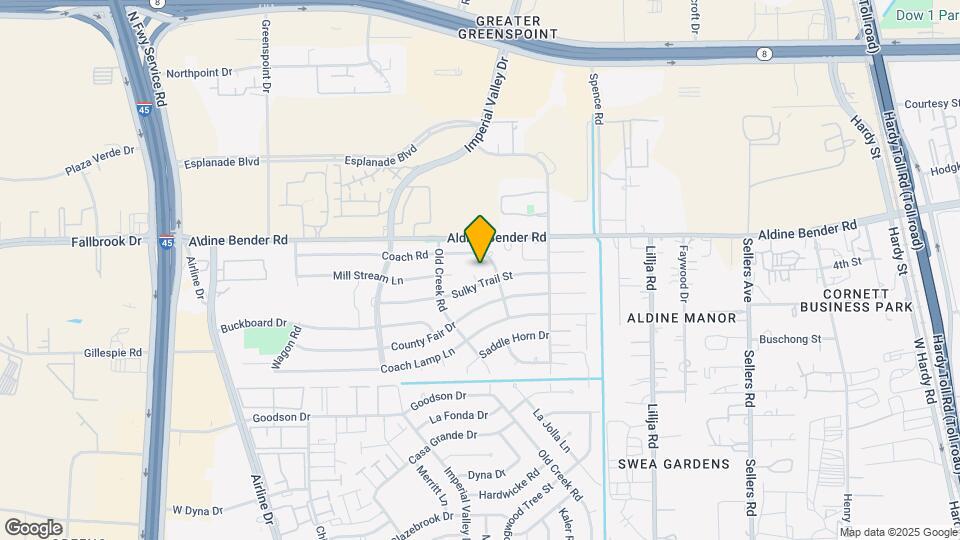 15806 Sulky Trail Ct Map and Location Details