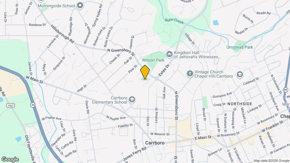 108 Todd St Map and Location Details