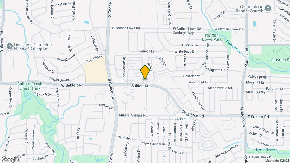 5930 Timbercrest Dr Map and Location Details