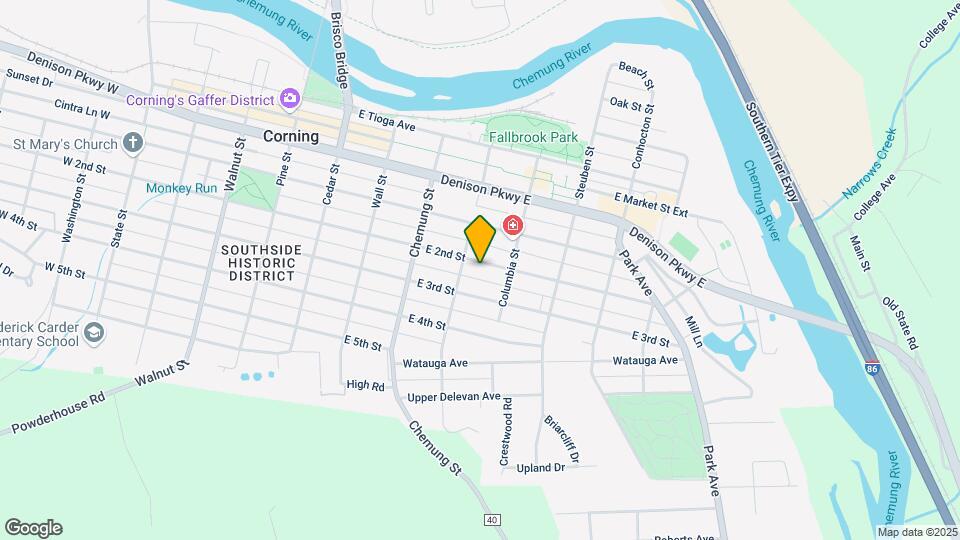 220 E 2nd St, Unit 102 Map and Location Details
