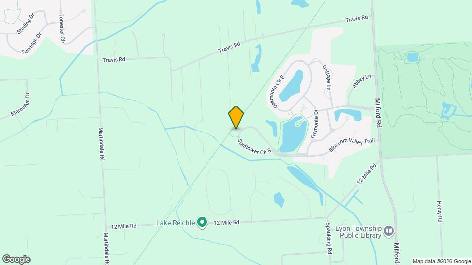 58206 Sunflower Cir N Map and Location Details