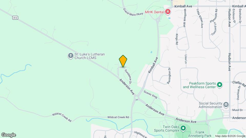 1413 Sundance Dr Map and Location Details