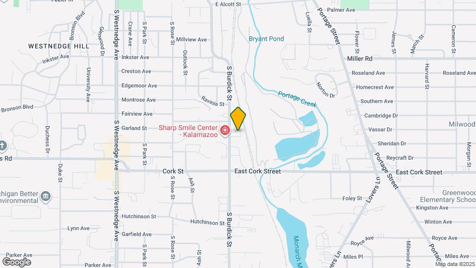 2843 S Burdick St Map and Location Details