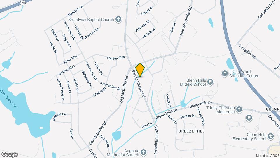 2416 Barton Chapel Rd Map and Location Details