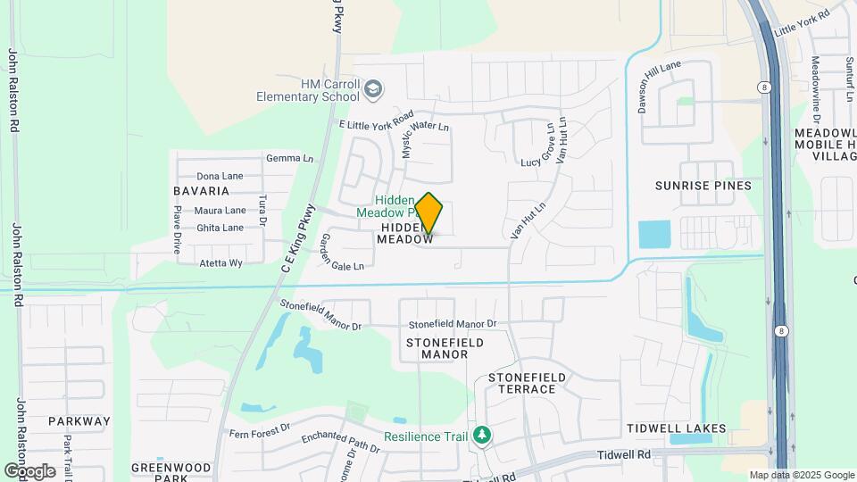 12810 Gable Wind Mill Ln Map and Location Details