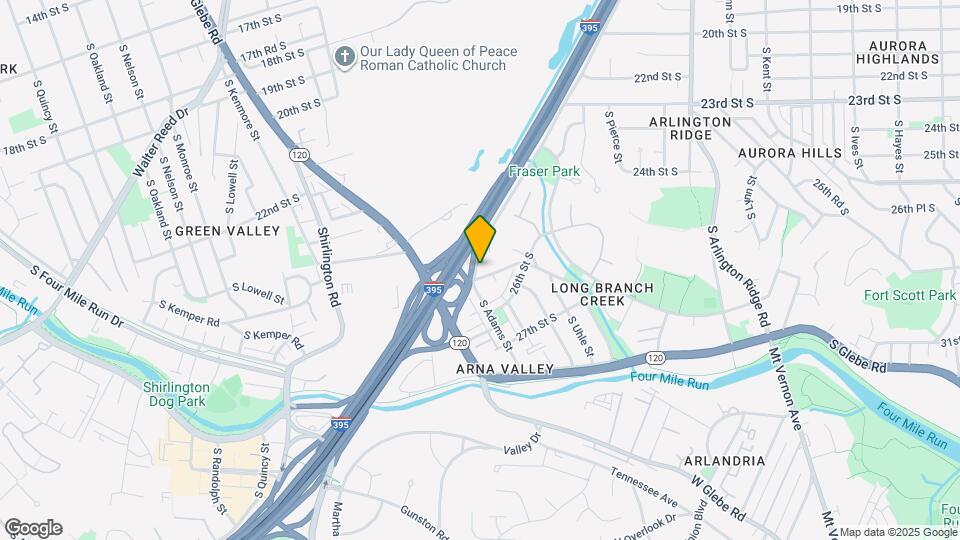 2465 Army Navy Dr, Unit 402 Map and Location Details