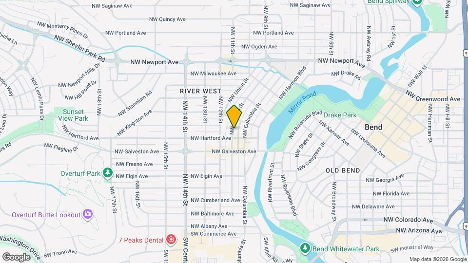 824 NW Federal St Map and Location Details