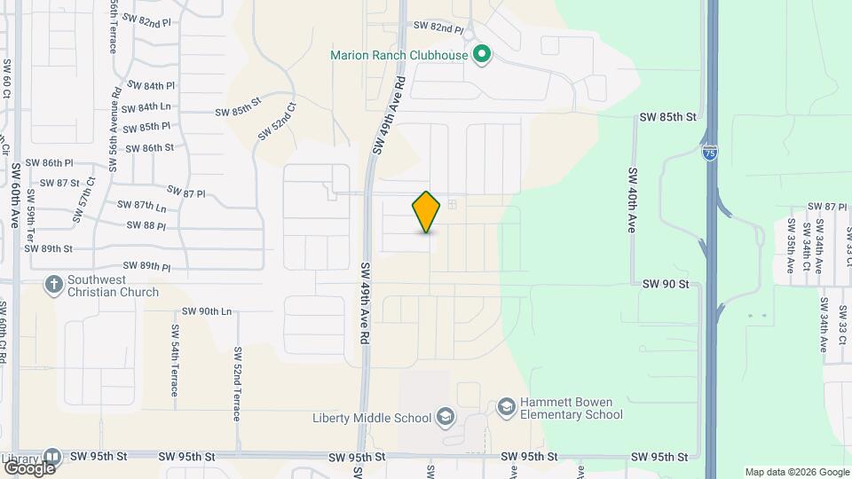 4682 SW 88th Ln Map and Location Details