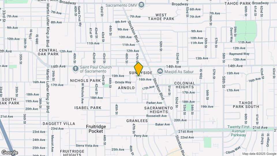 4701-4705 16th St Map and Location Details