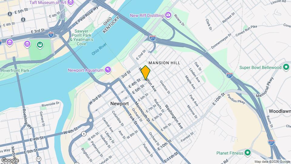 229 E 5th St, Unit 1 Map and Location Details