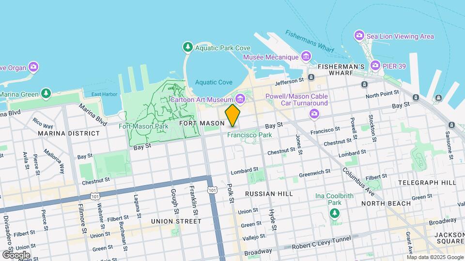 930 Bay St Map and Location Details