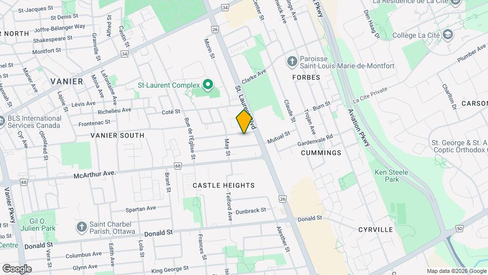 550 Guy St Map and Location Details