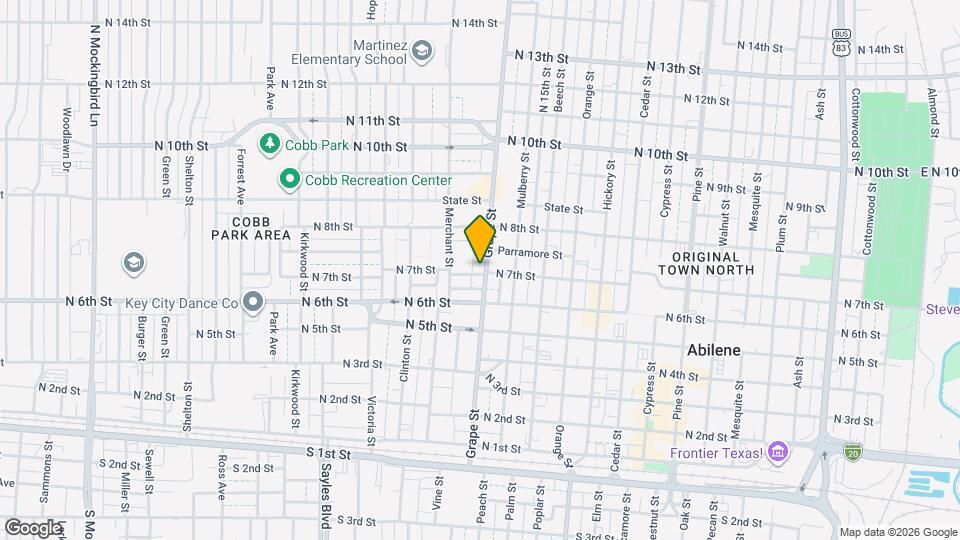 702 Grape St Map and Location Details