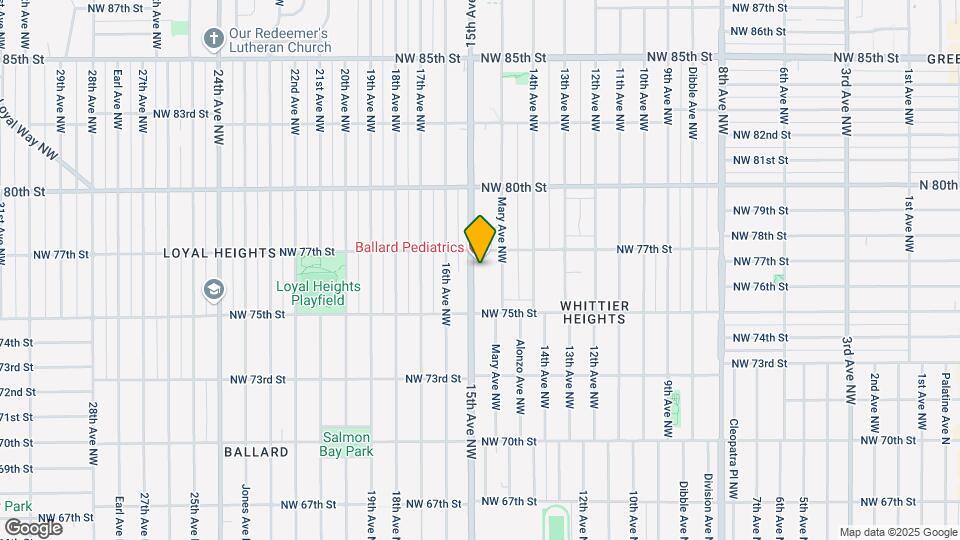 7544 15th Ave NW Map and Location Details
