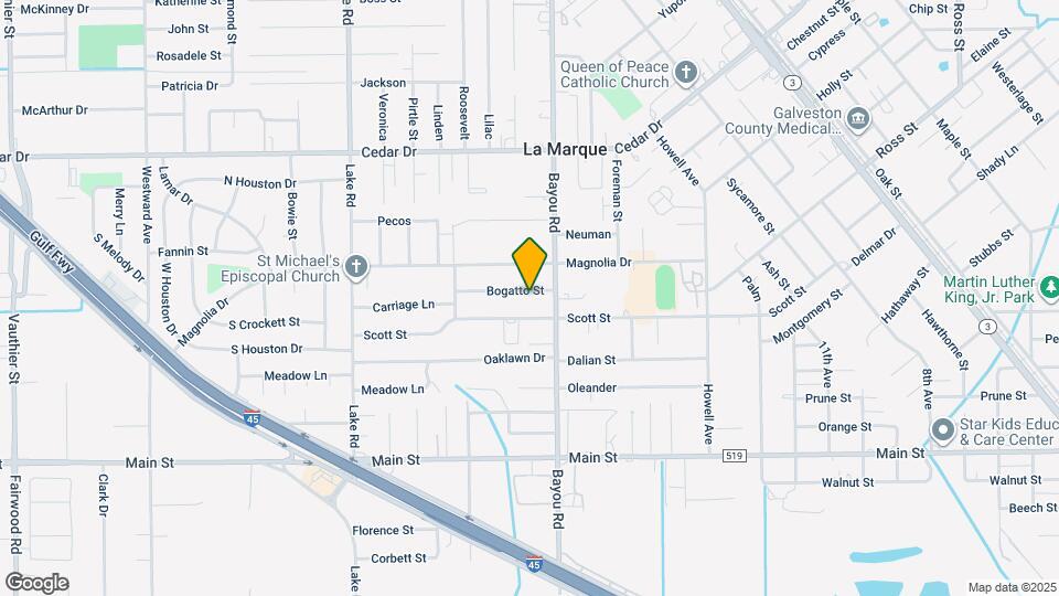 1911 Bogatto St Map and Location Details