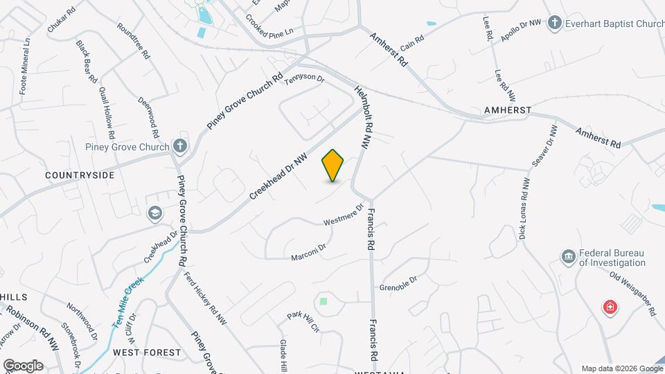 5917 W Pine Ln Map and Location Details