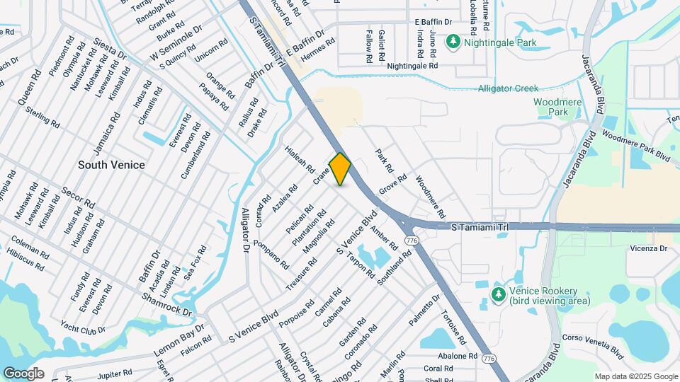 3837 Hialeah Rd Map and Location Details