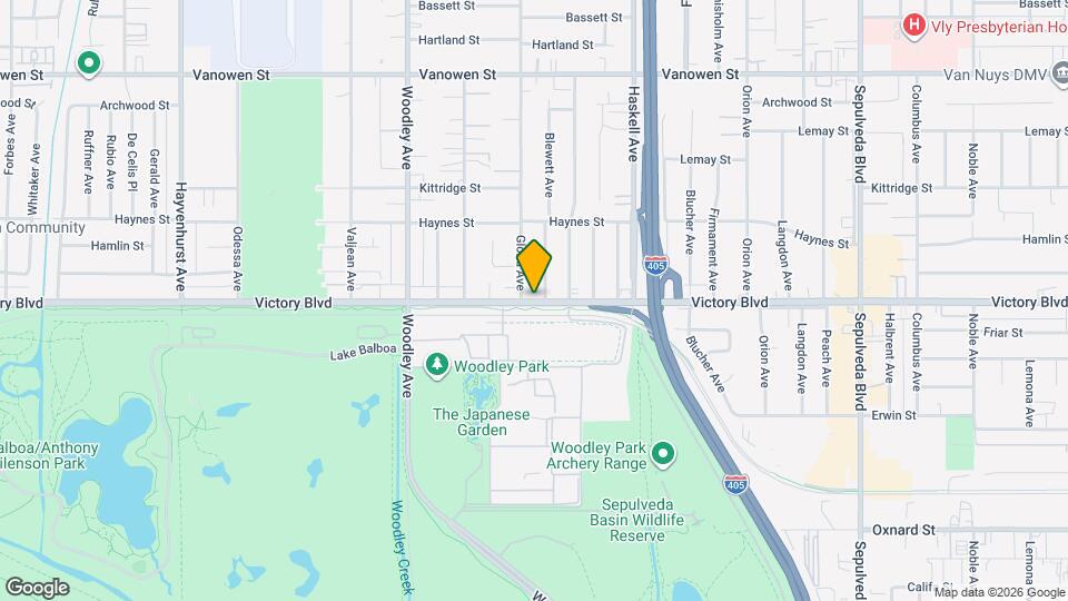 15863 Victory Blvd Map and Location Details