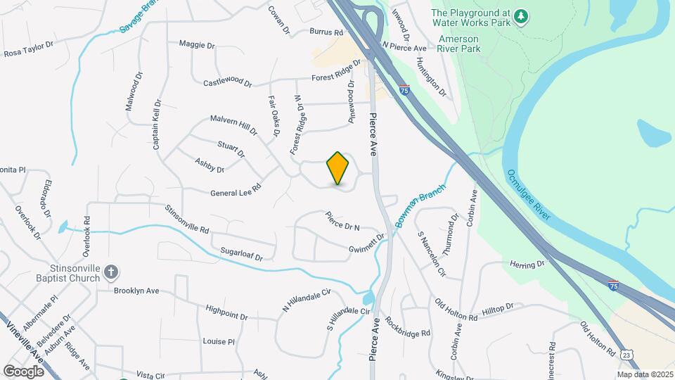 2740 Northwoods Dr S Map and Location Details