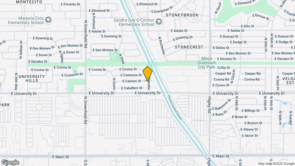 4757 E Camino St Map and Location Details