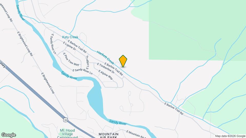 21510 Hideway Ln Map and Location Details