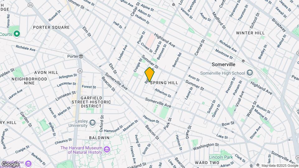 17 Belmont Sq, Unit 2 Map and Location Details