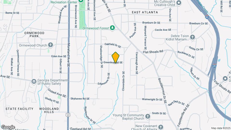 1205 Greenleaf Rd SE Map and Location Details