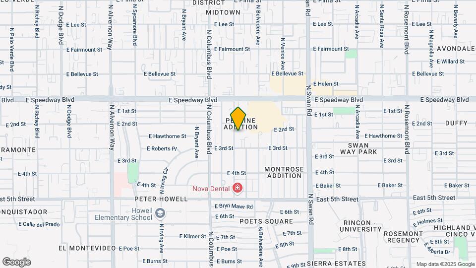 944 N Catalina Ave Map and Location Details