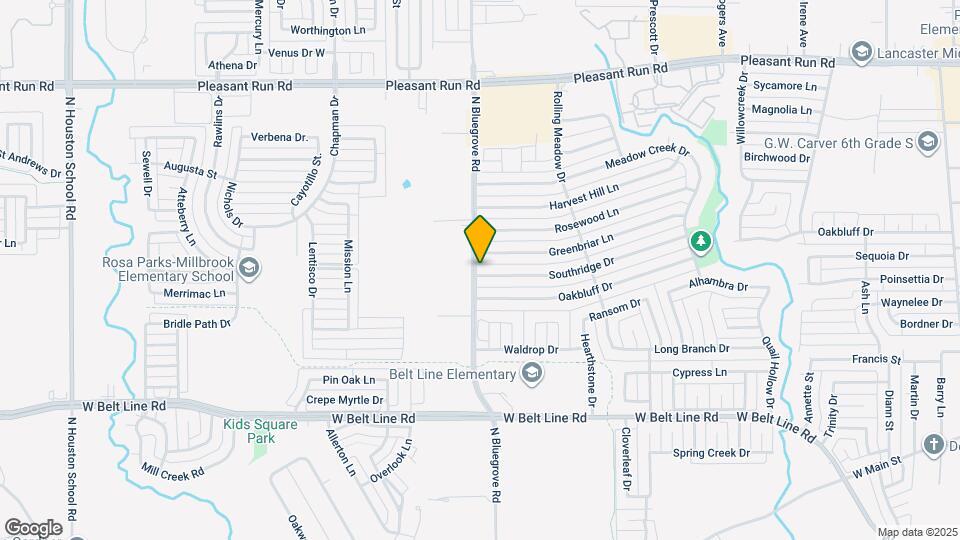 1385 Southridge Dr Map and Location Details