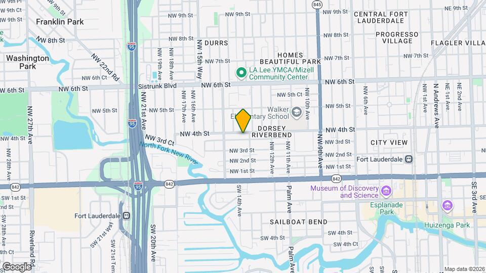 1416 NW 4th St Mapa y Detalles de la Ubicación