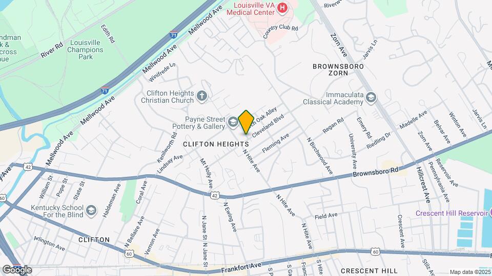 2707 Cleveland Blvd Map and Location Details