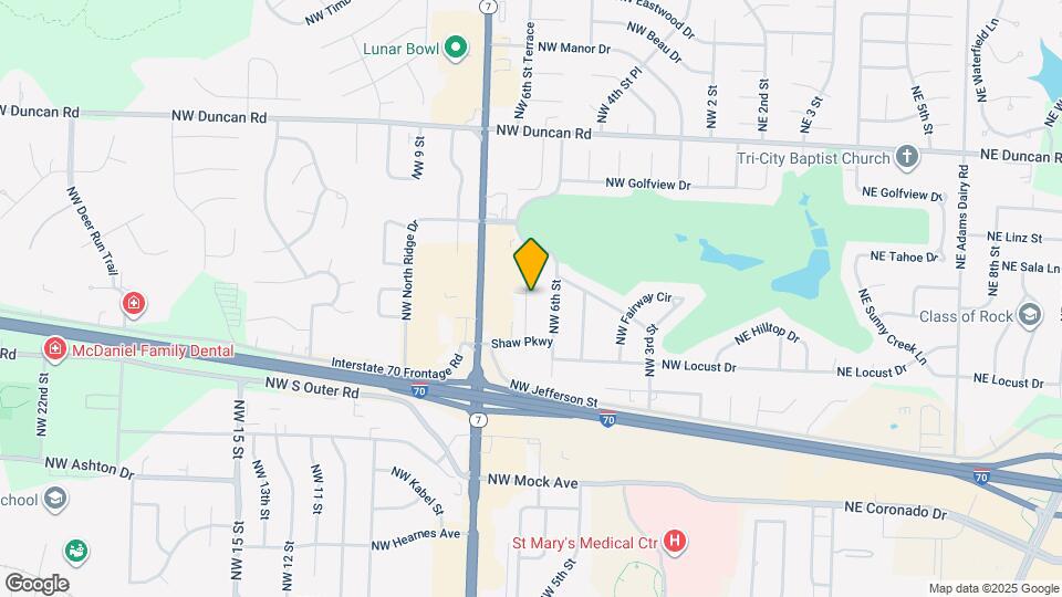 1300 NW 6th Terrace Map and Location Details