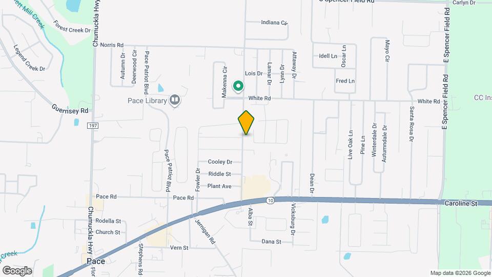 4716 W Spencer Field Rd Map and Location Details