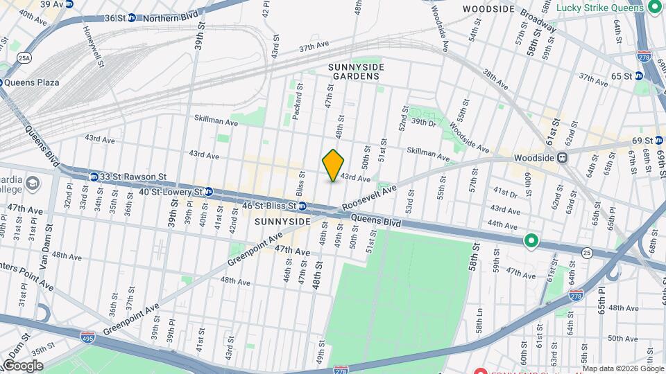 43-33 48th St Map and Location Details