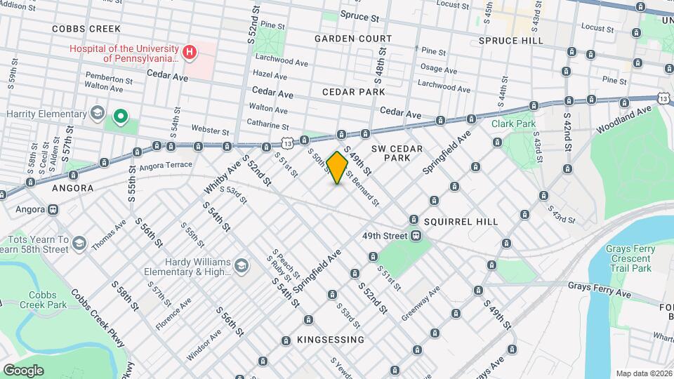 5008 Beaumont Avenue Mapa y Detalles de la Ubicación